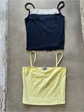 (2) Size Medium Cami Tanks NWT Tilly’s & Full Tilt Lace